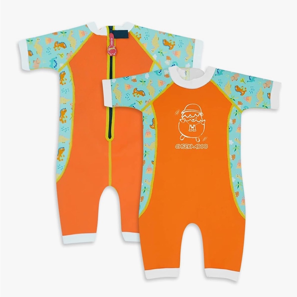 Cheekaaboo Warmiebabes Baby & Toddler Thermal Wetsuit Swimsuit, Size: L (18-30M)